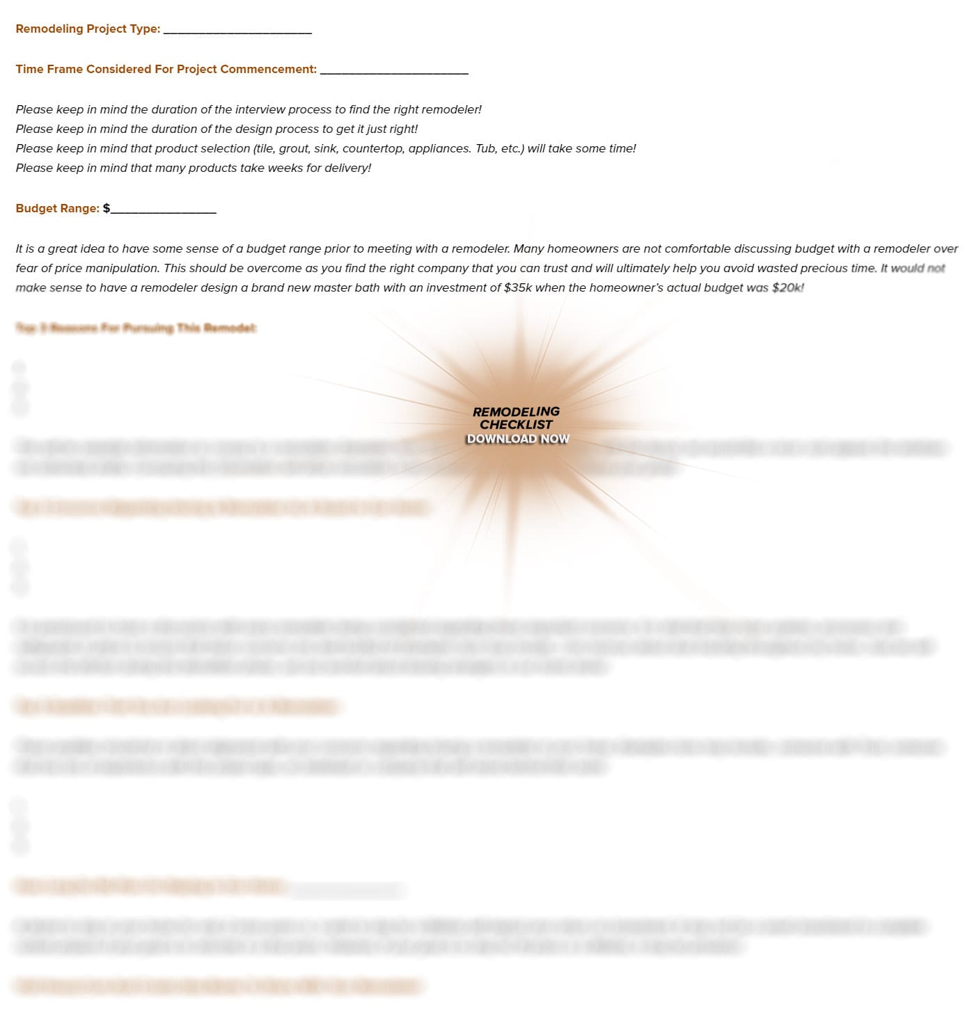 Education - DBS Remodel
